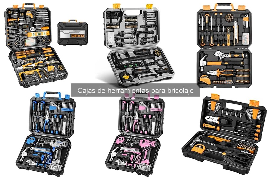 Tipos de cajas de herramientas para bricolaje: guía completa