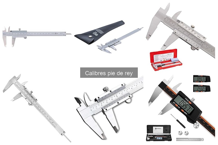 Tipos de calibres pie de rey y sus usos en bricolaje