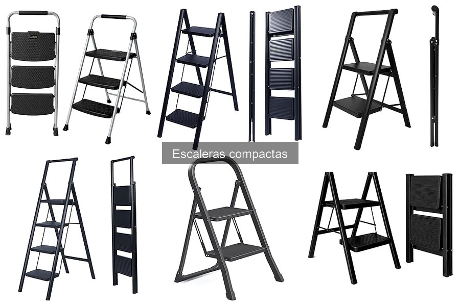 Tipos de escaleras compactas: Guía completa y usos