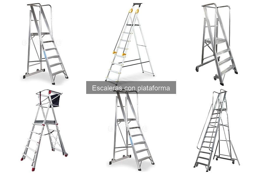 Tipos de escaleras con plataforma: ¿Cuál elegir según tus necesidades?