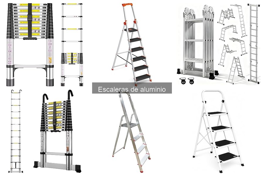 Tipos de escaleras de aluminio: usos y características