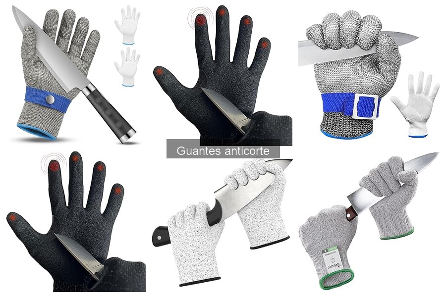 Tipos de guantes anticorte: características y usos recomendados