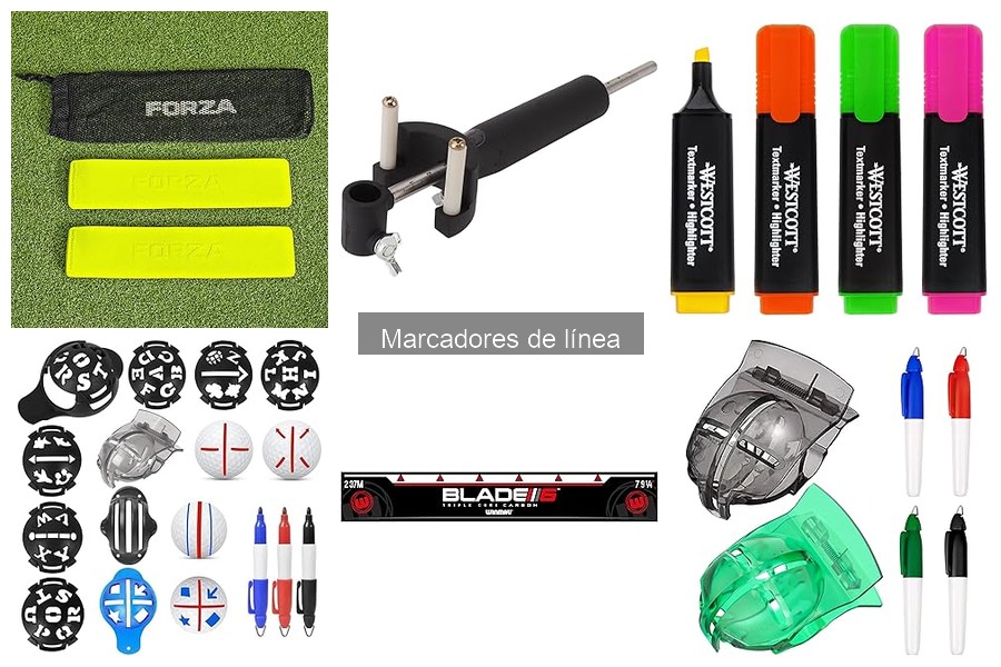 Tipos de marcadores de línea y sus usos en bricolaje