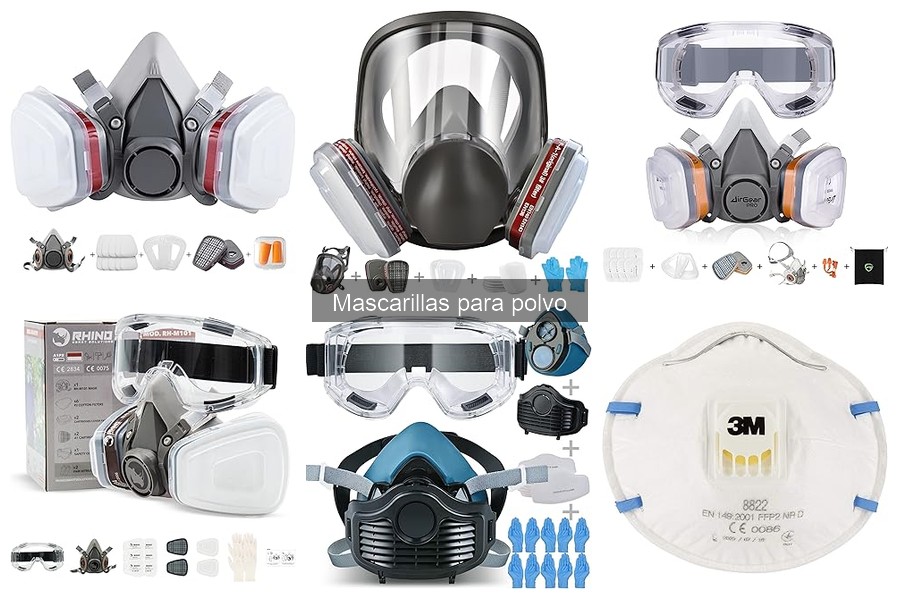 Tipos de mascarillas para polvo y sus usos en bricolaje