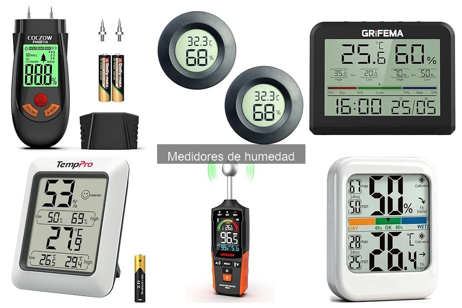 Tipos de medidores de humedad: elige el mejor para ti
