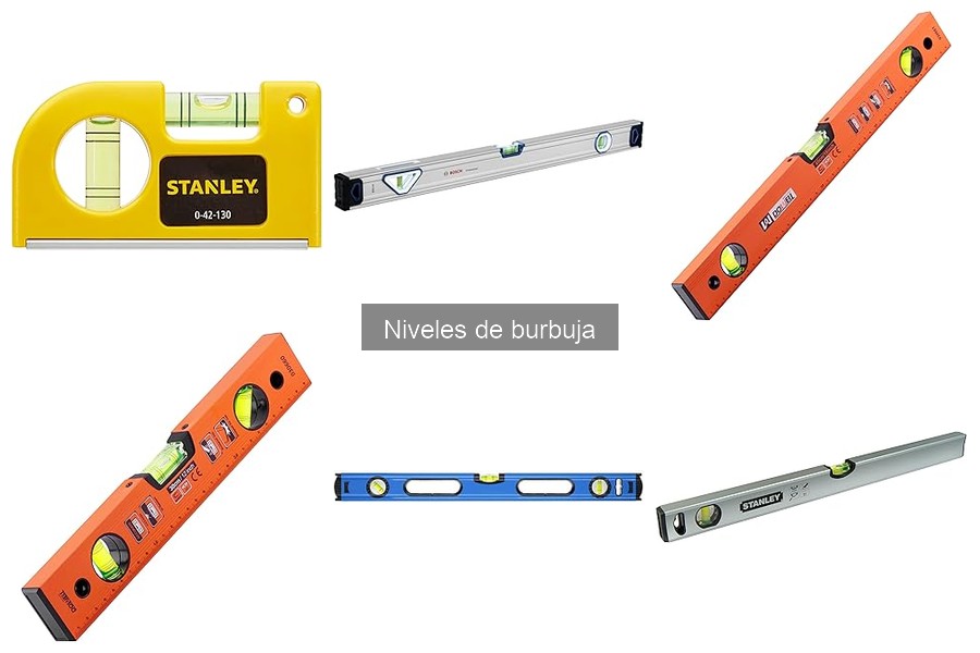 Tipos de Niveles de Burbuja y Sus Usos Específicos