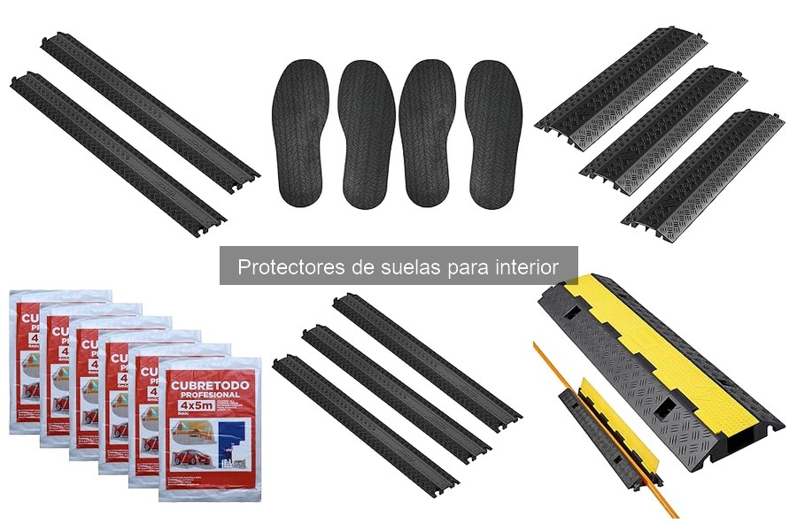 Tipos de protectores de suelas para interior: guía completa