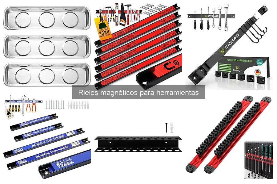 Tipos de rieles magnéticos y sus aplicaciones para herramientas
