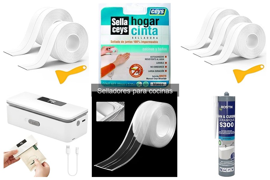 Tipos de selladores para cocinas: ¿Cuál elegir?