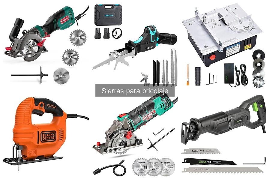 Tipos de sierras para bricolaje: características y ventajas