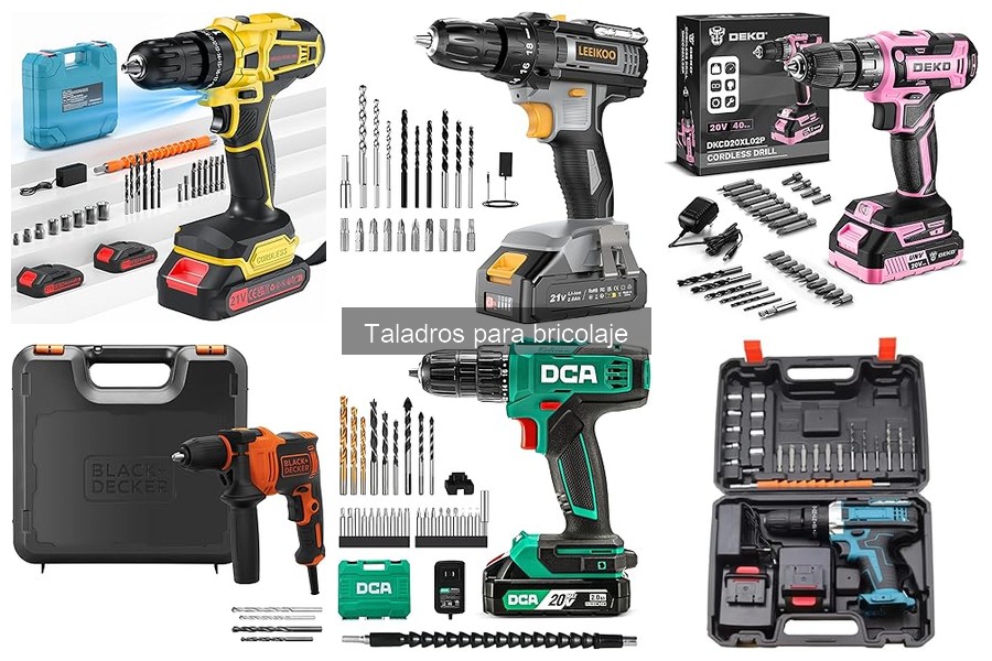 Tipos de Taladros para Bricolaje: Guía Completa