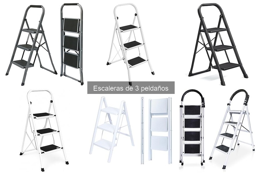 Uso seguro de escaleras de 3 peldaños: pautas clave