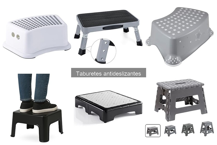 Ventajas de los taburetes antideslizantes para mayor seguridad