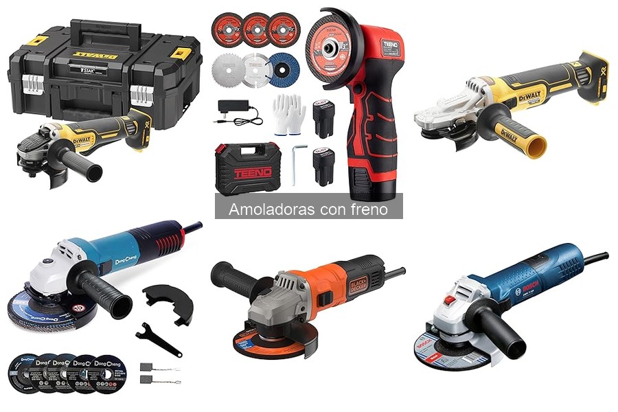 Ventajas de usar amoladoras con freno para seguridad y eficiencia