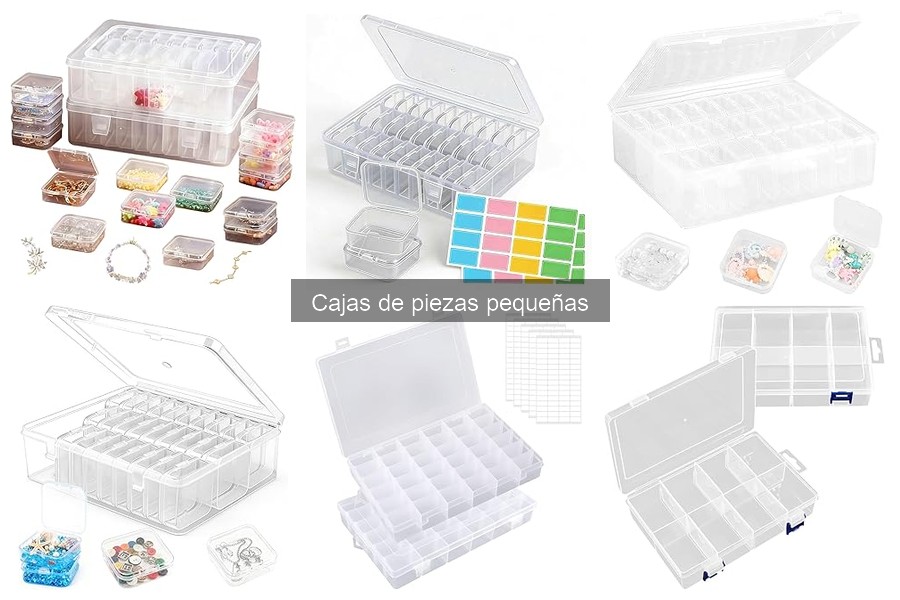 Ventajas de usar cajas de piezas pequeñas en bricolaje