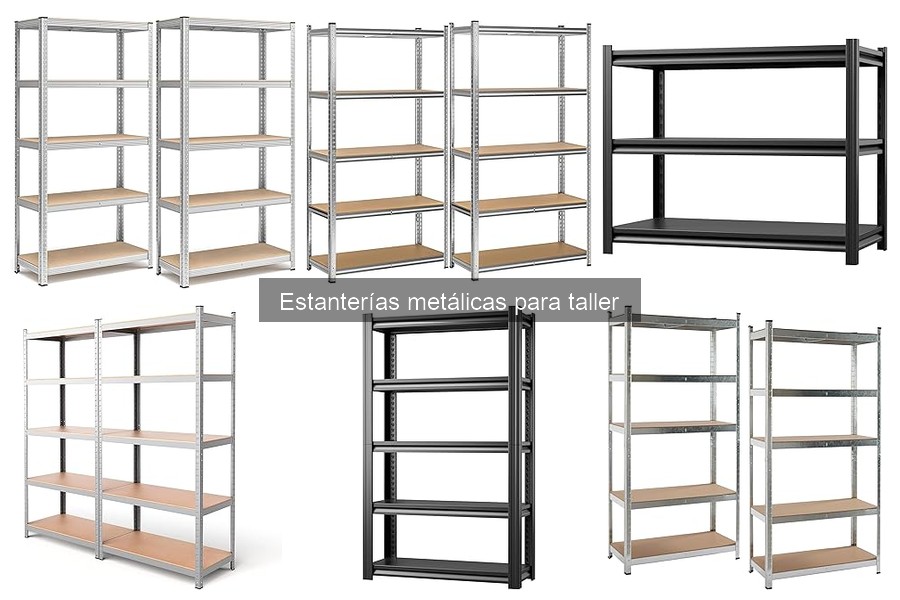Ventajas de usar estanterías metálicas en talleres