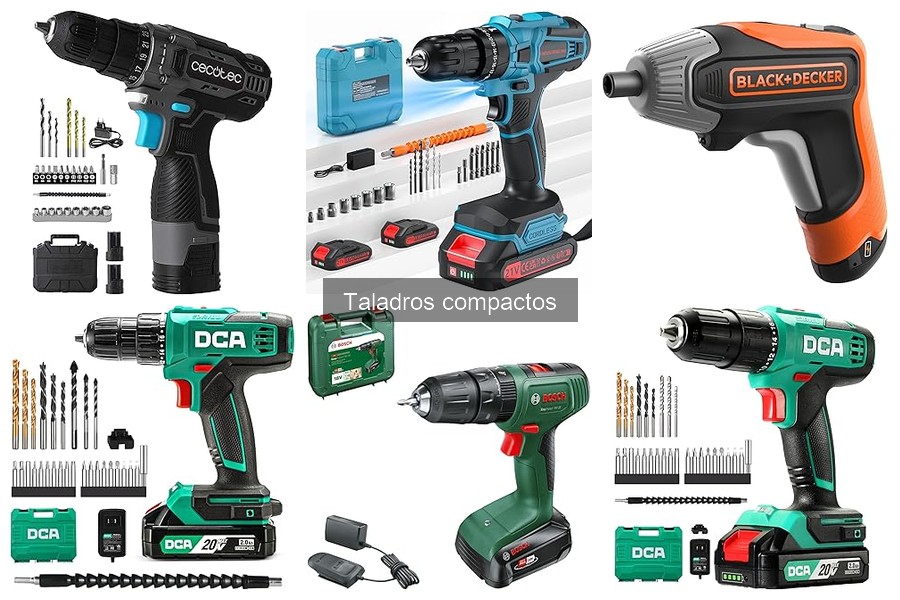 Ventajas de usar un taladro compacto: portabilidad y más