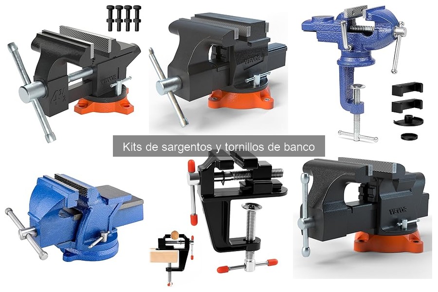Ventajas de Usar un Tornillo de Banco con Sargentos