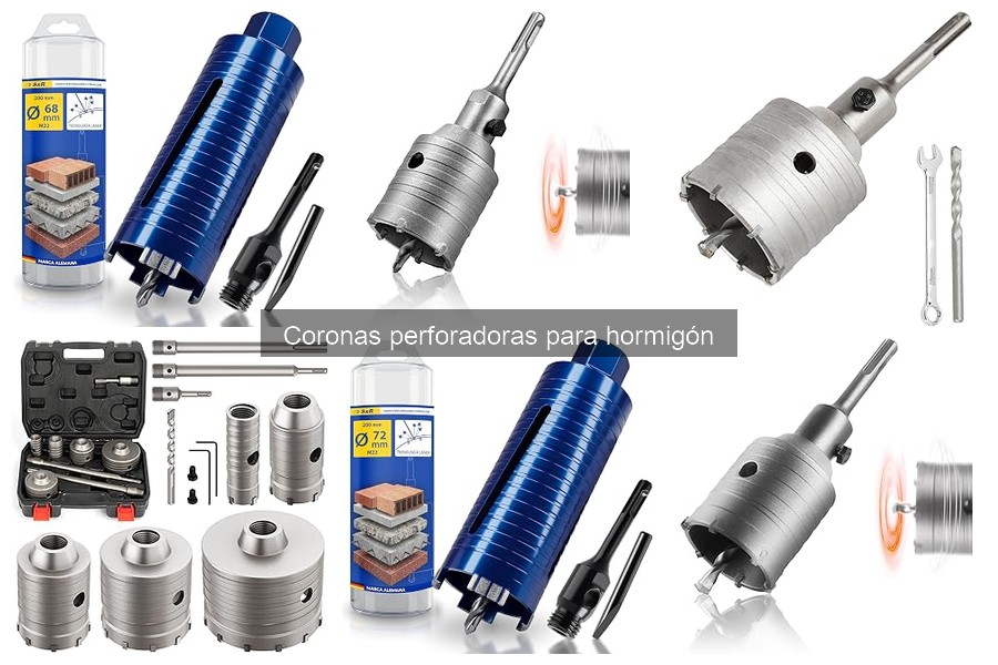 Ventajas y desventajas de coronas perforadoras para hormigón
