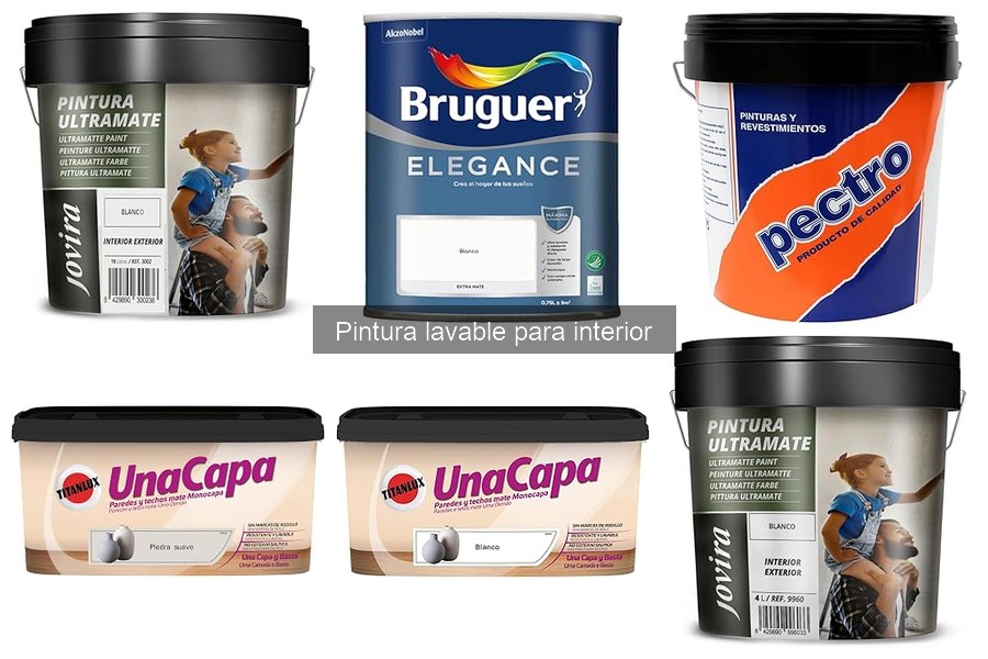 Ventajas y desventajas de la pintura lavable para interiores