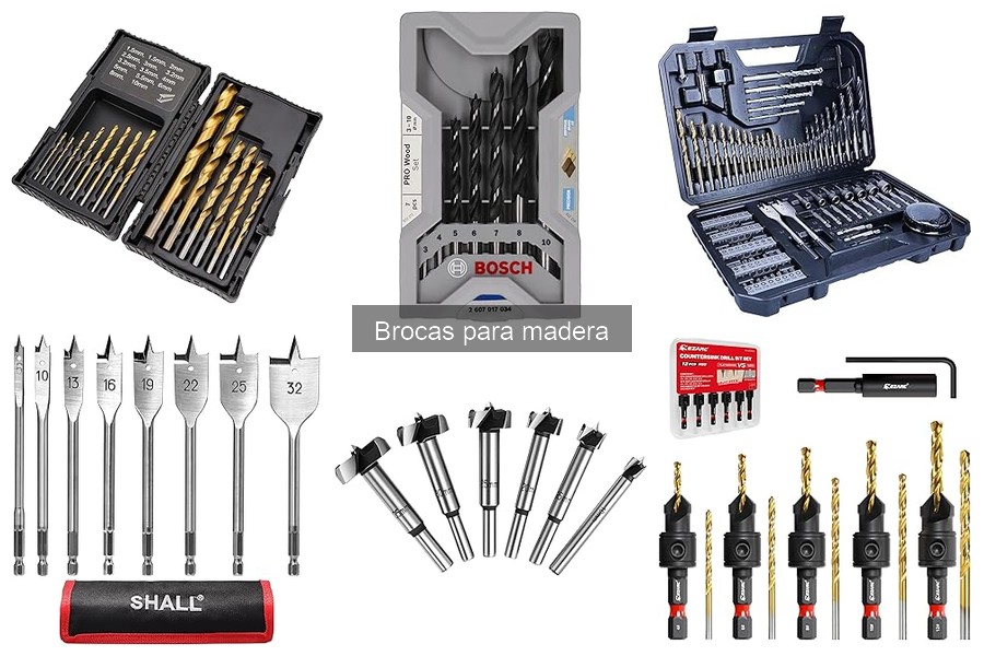 Ventajas y desventajas de las brocas para madera