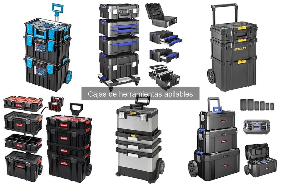 Ventajas y desventajas de las cajas de herramientas apilables
