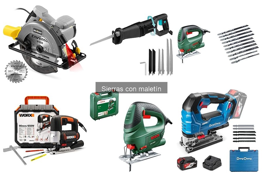 Ventajas y desventajas de las sierras con maletín