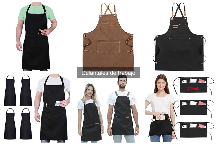 Ventajas y desventajas de los delantales de trabajo