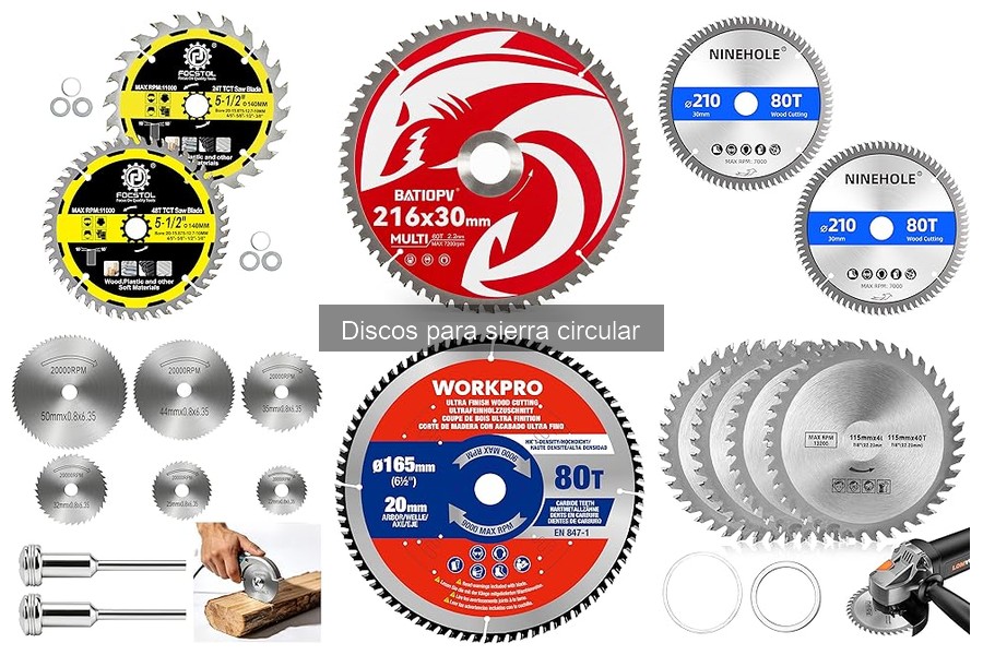Ventajas y desventajas de los discos para sierra circular