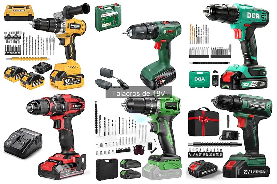 Ventajas y desventajas de los taladros de 18V
