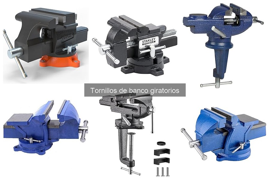 Ventajas y desventajas del tornillo de banco giratorio